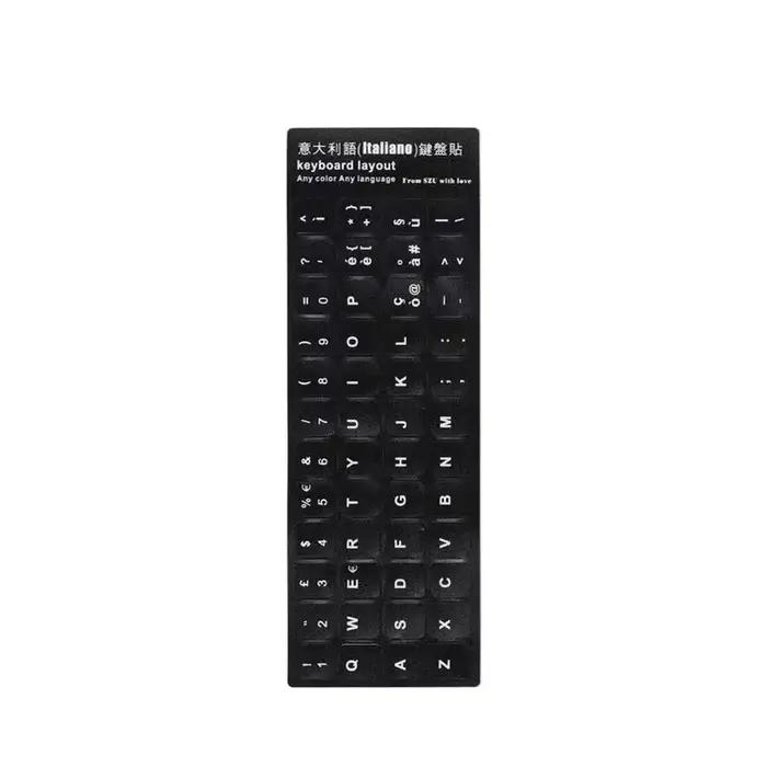Autocollants de clavier, autocollants de touches, type universel pour ordinateur de bureau, résistan