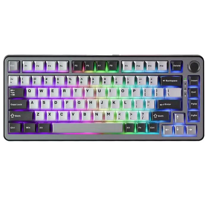Clavier de jeu à déclenchement rapide YUNZII RT75, claviers mécaniques magnétiques à effet Hall pour