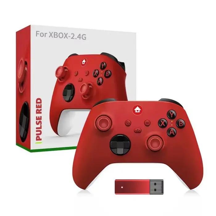 Manette de jeu sans fil 2.4G pour Xbox One série S/X, prise en charge du contrôleur PC Windows ajout