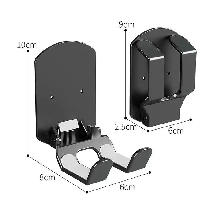 Support mural pour manette de jeu, base sans perforation, installation facile, support de rangement 