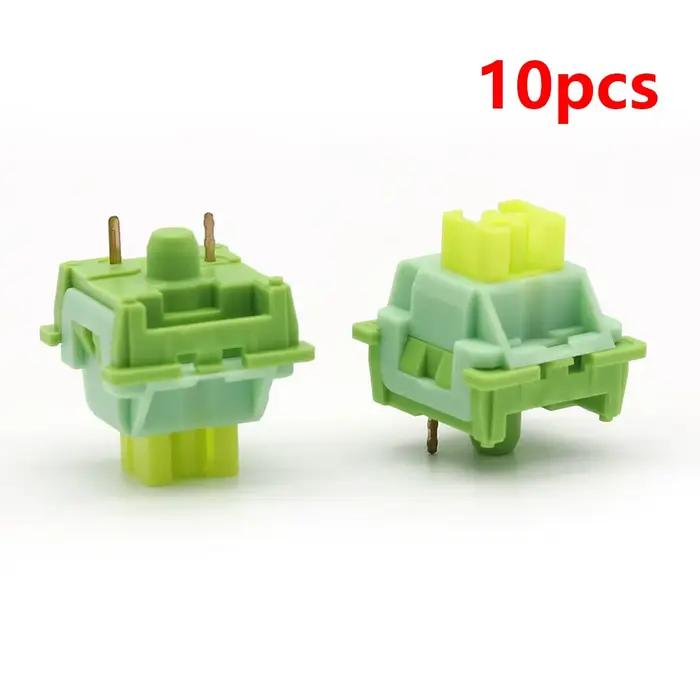 Interrupteurs de clavier mécaniques silencieux 3 broches linéaires tactiles 40g 50g RGB SMD MX pour 