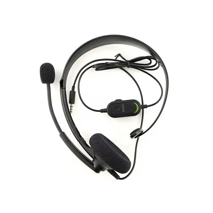 Casque de Chat Filaire Original Neuf avec Prise Jack 3,5 mm et Contrôle du Volume pour XBOX ONE Slim
