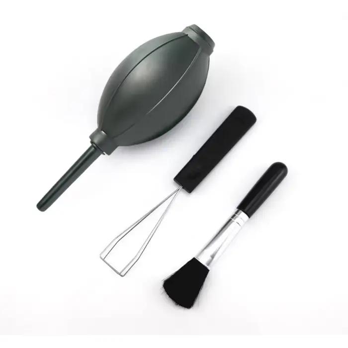 Kit de nettoyage de clavier 3 en 1, souffleur d'air, brosse, outil de retrait de capuchons de touche