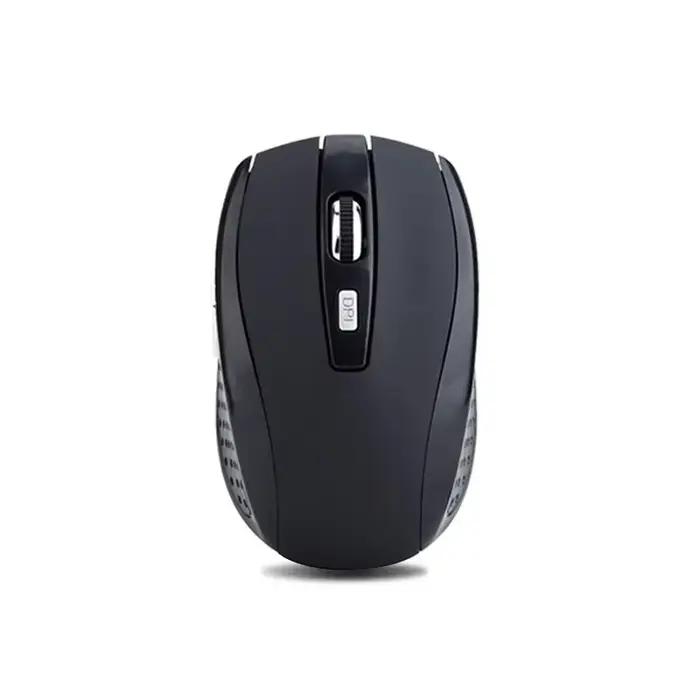 Souris sans fil pour ordinateurs portables et de bureau avec récepteur USB, suivi optique 2,4 GHz