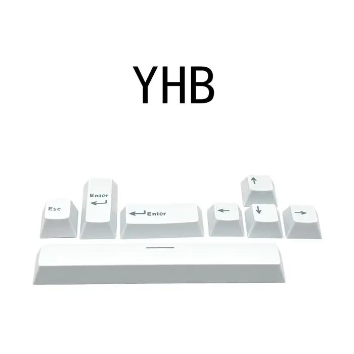 Capuchons de touches PBT profil Cherry pour clavier mécanique, clavier de jeu avec interrupteurs MX,