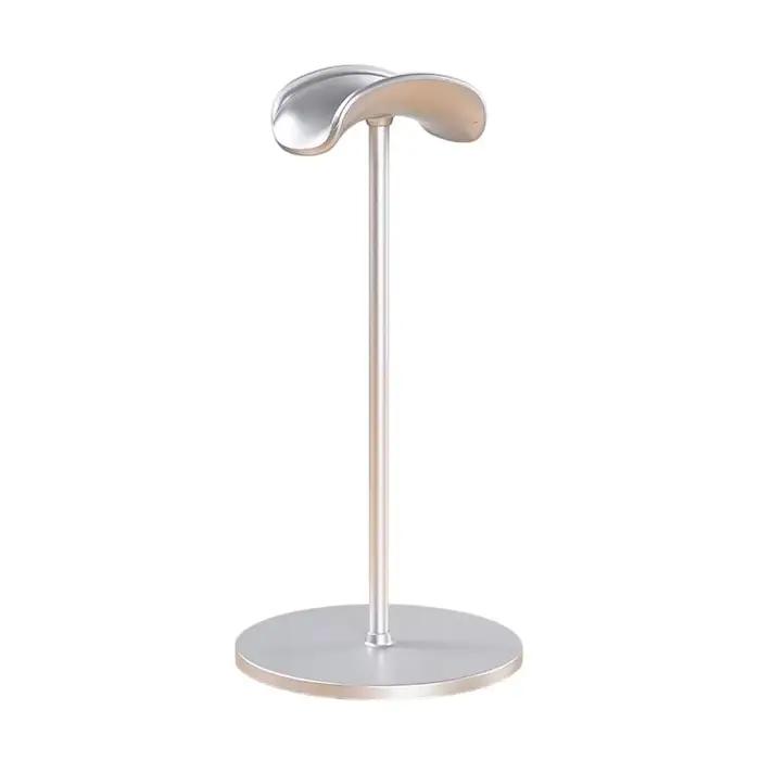 Support de casque en alliage d'aluminium pour PC, support de casque de jeu antidérapant, support mur