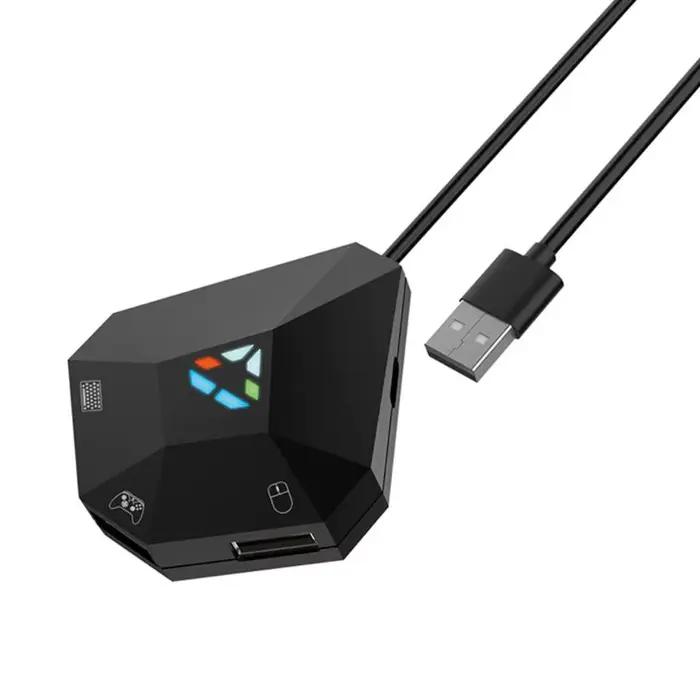Adaptateur convertisseur clavier souris, convertisseur contrôleur manette jeu pour