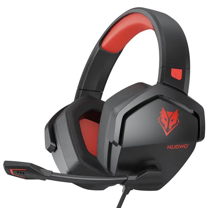 Casque de jeu NUBWO N16 – Micro antibruit, son stéréo et casque de jeu au design confortable pour PS