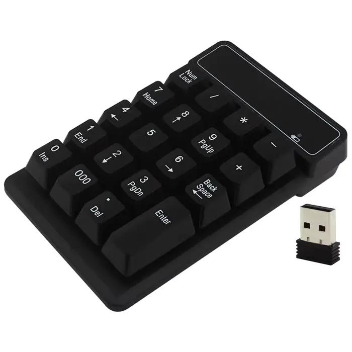 19 touches USB clavier mécanique filaire clavier numérique Mini numéro touches clavier pavé numériqu