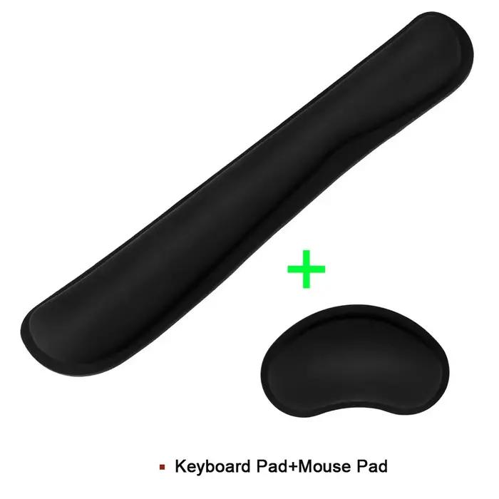 Repose-poignets pour clavier et souris avec support de poignet en mousse à mémoire de forme, ensembl