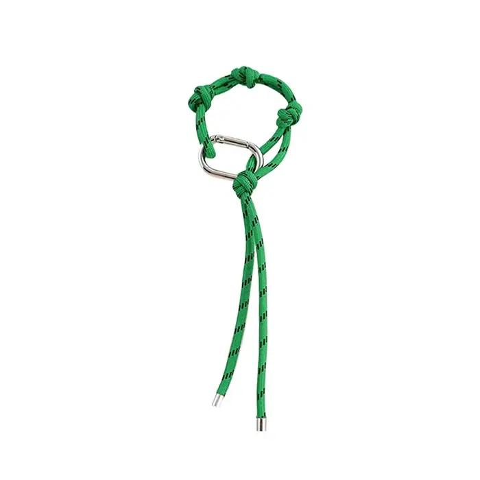 Breloque de sac tendance, accessoires de lanière de décoration, sac à main tressé, pendentif, lanièr