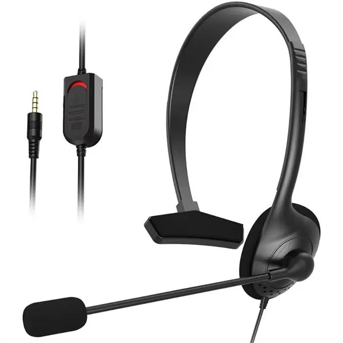 Casque USB avec microphone, casque filaire simple face, ordinateur, sauna, téléphone, centre d'appel