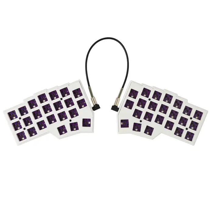 YMDK Corne V4.1 Split 46 touches ergonomie 40% disposition clavier mécanique échangeable à chaud RGB