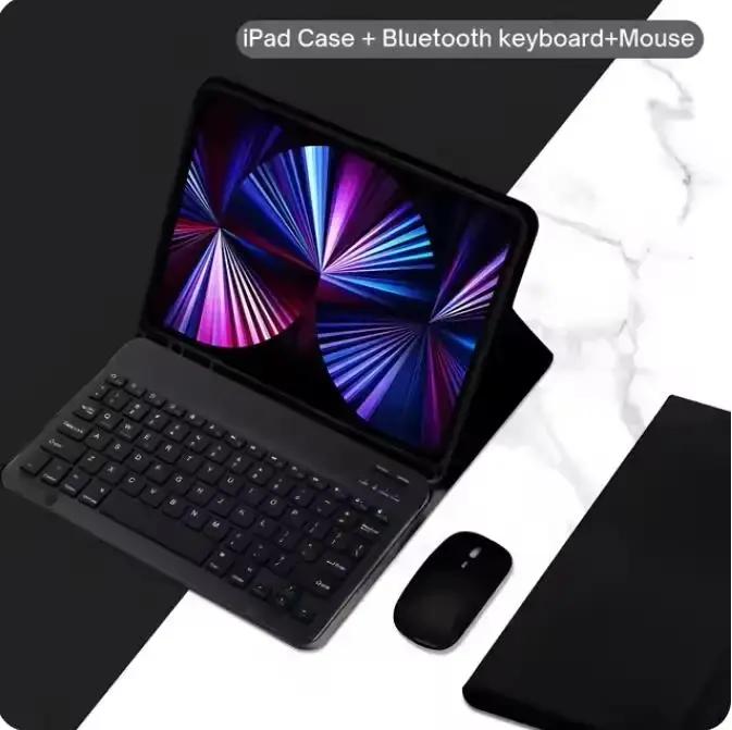 Étui pour clavier et tablette Bluetooth, pour iPad Air 11 2025 Air 4 5 2021 10.2 9/8/7e 10.5 9.7 Air