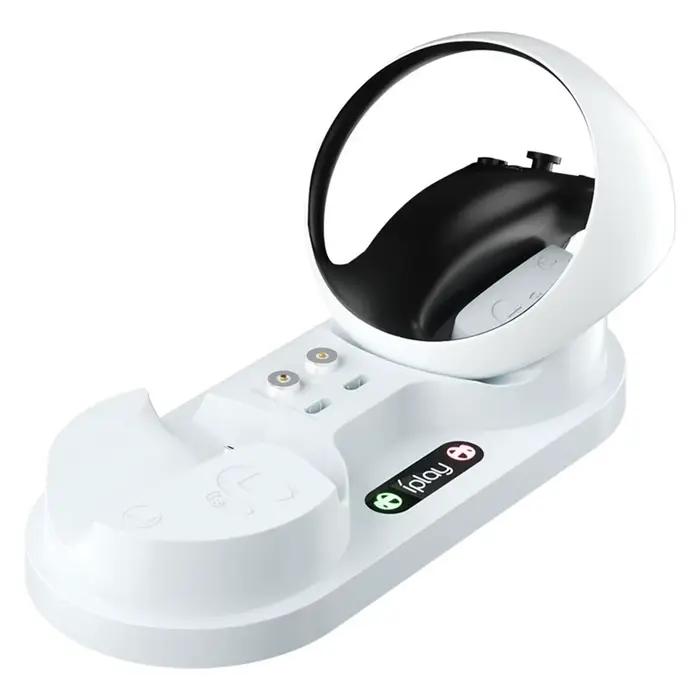 Station de charge pour manettes PS VR2, HBP-6479, station de charge double avec indicateurs LED, bas