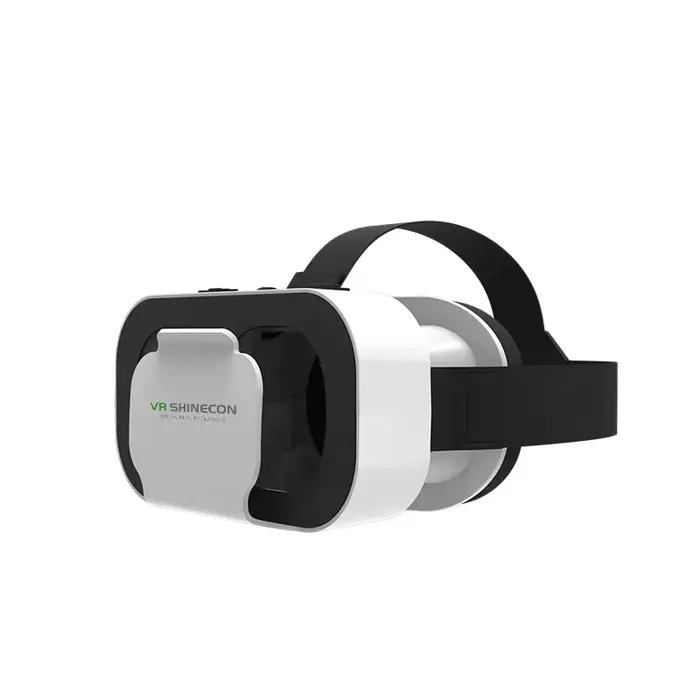 Lunettes VR Casque 3D Réalité Virtuelle Dispositif Casque Lunettes Lentilles Smartphone Mobile Télép