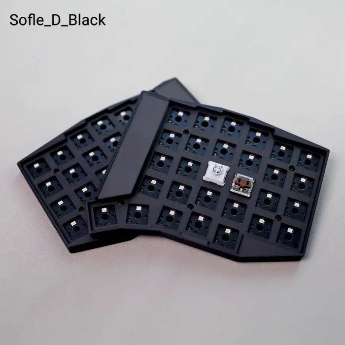 Clavier sans fil RollerWireless Split, nouveau clavier sans fil Sofle 58 touches, joystick ZMK, inte