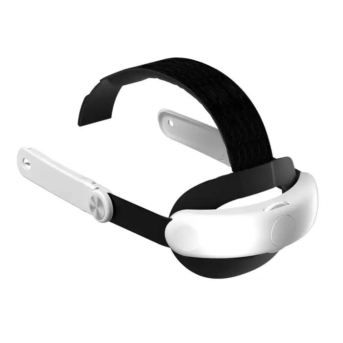 Sangle de casque VR avec batterie 10000 mAh pour Meta Quest 3/3S/2 - Libération à un clic brevetée, 