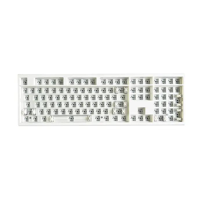 GMK108 Kit de clavier mécanique de jeu rétro-éclairage rvb échange à chaud Structure de joint rétro-