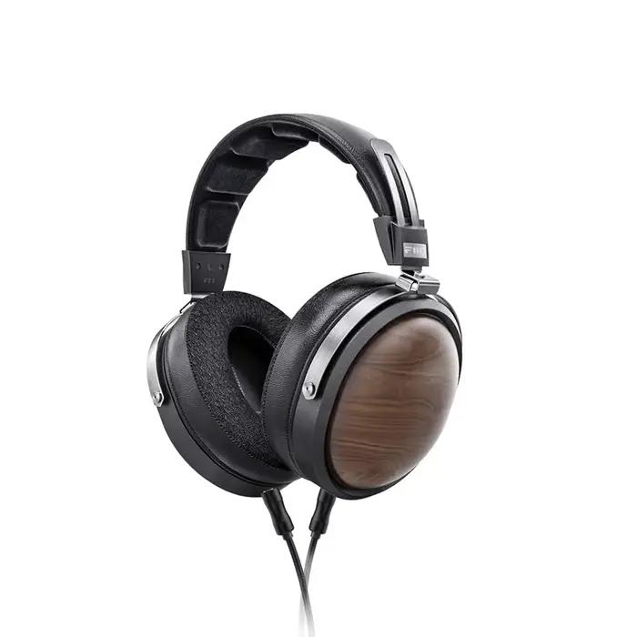 Casque audio FiiO FT1, moniteur professionnel, en noyer d'Amérique du Nord, casque filaire HIFI pour