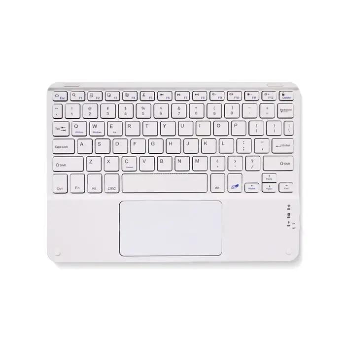 Clavier silencieux sans fil avec TouchSub, Bluetooth universel, souris, iPad, Xiaomi, Samsung, Huawe
