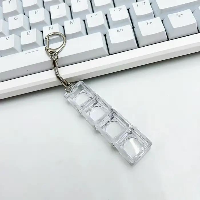 Testeur de commutateurs de clavier mécanique DIY, porte-clés 6 touches pour tester les commutateurs,