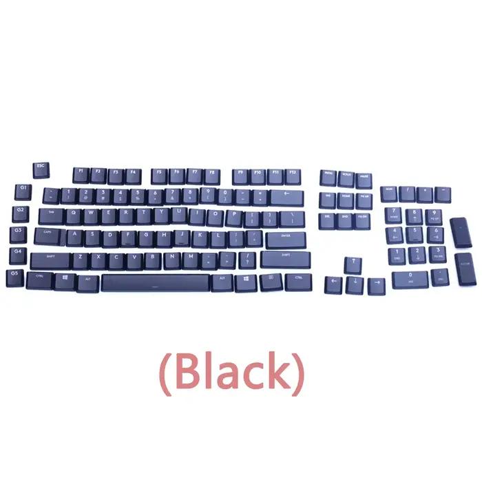 Pour G915 ensemble complet de 109 touches pour remplacer le clavier de jeu mécanique Logitech G915/G