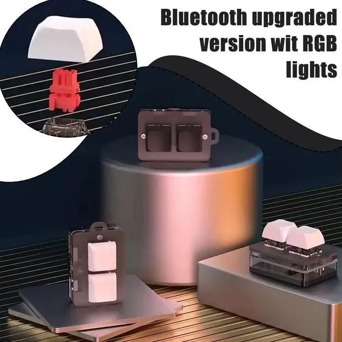 Mini clavier Bluetooth rétroéclairé rvb