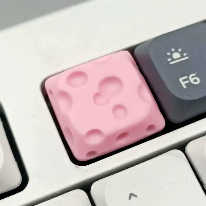 Cheese – capuchons de touches pour clavier mécanique KT