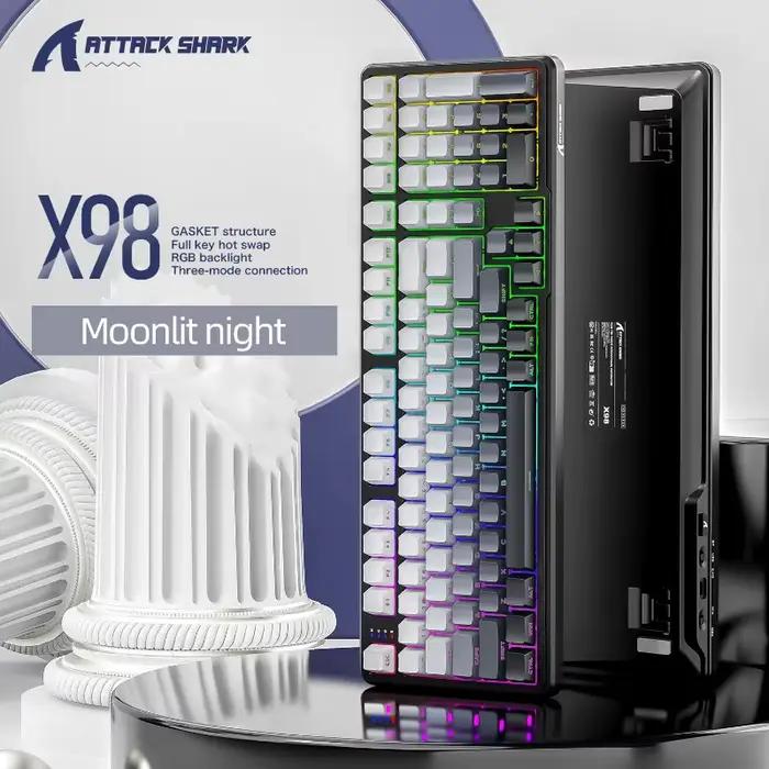 Clavier mécanique Attack Shark X98Pro 3 modes