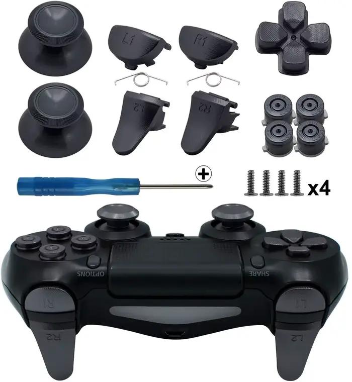 Boutons métalliques pour manette PS4 Slim/PS4 Pro