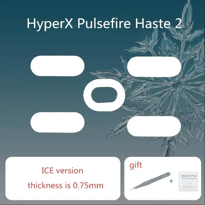 Patins de souris de remplacement pour HYPERX Pulsefire Hrechargeable 2