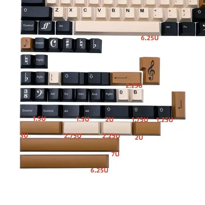 Capuchons de clavier GMK Maestro 142 touches