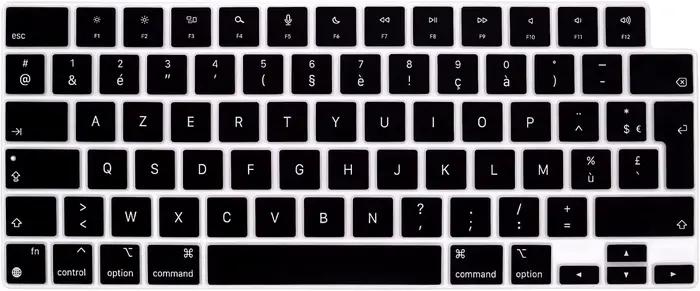 Housse de clavier français AZERTY France