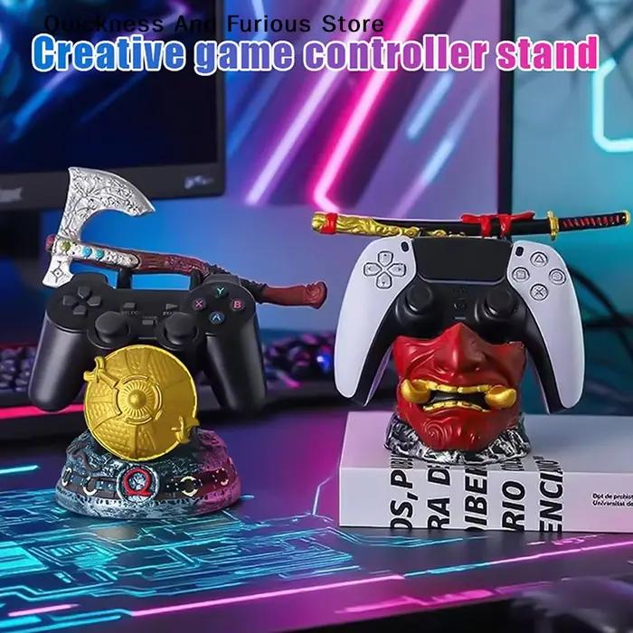 Nouveau support créatif pour manette de jeu God of War 2026 pour PS5/Xbox/PS4 – Décoration de bureau unique
