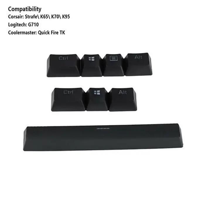 Capuchons de touches PBT rétroéclairés pour clavier de jeu mécanique