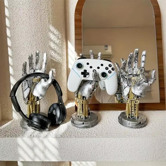 Support de manette Cyberpunk 3D - Boîte de rangement robotique