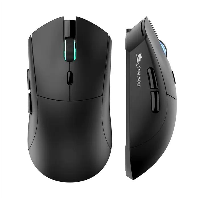 SMAILWOLF RS7 souris de jeu sans fil Bluetooth trois modes PAW3311
