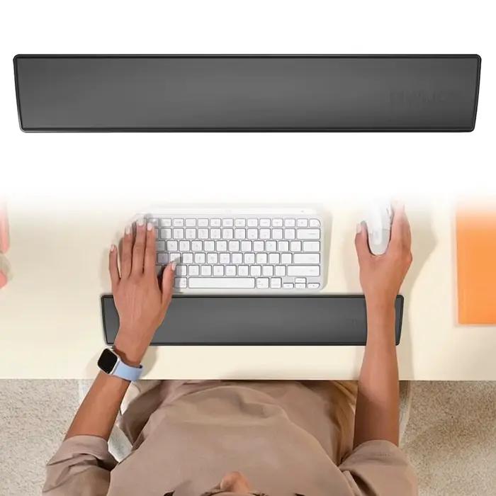 Repose-poignet ergonomique en mousse à mémoire de forme pour clavier