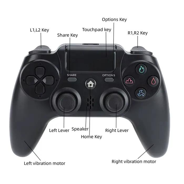 Manette de jeu sans fil Bluetooth pour console Playstation 4