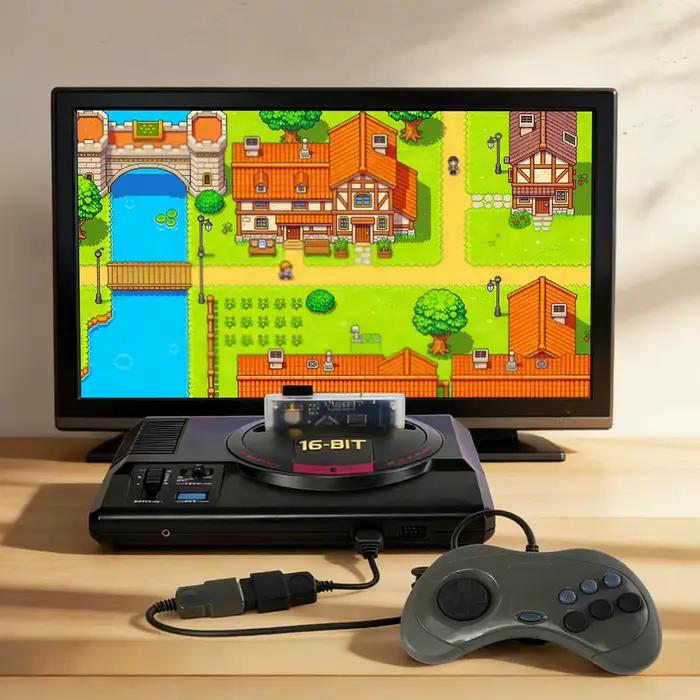 Adaptateur de contrôleur pour Console de jeu Mega Drive/GameCube/Wii/FC/NES