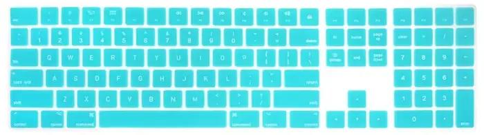 Coque de protection en silicone pour Apple Magic Keyboard A1843 avec pavé numérique modèle américain pour un clavier propre et en bon état occasions professionnelles et personnalisation
