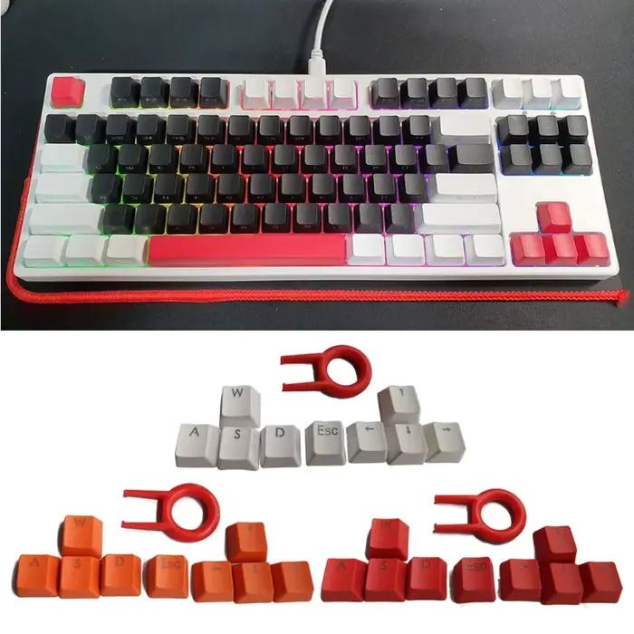 Capuchons de clavier rétroéclairés adaptés à aucun commutateur MX