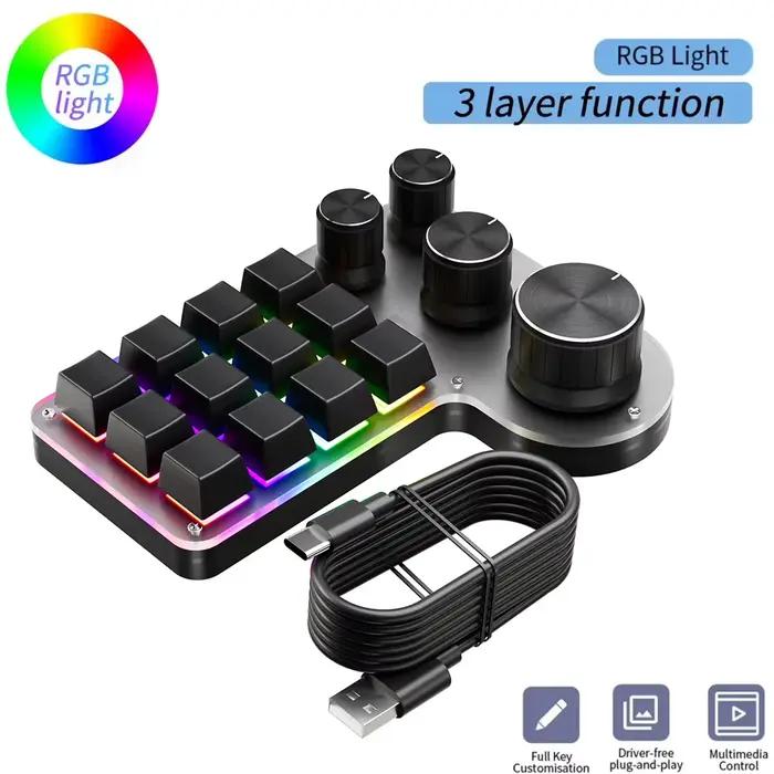 Clavier de jeu mécanique filaire USB