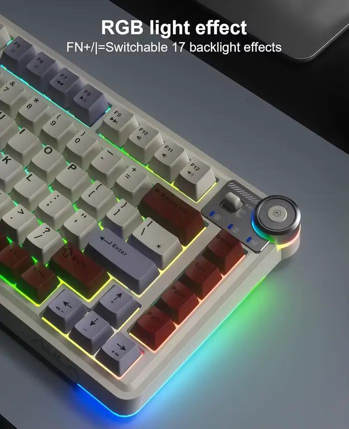 Clavier mécanique sans fil AULA AU75