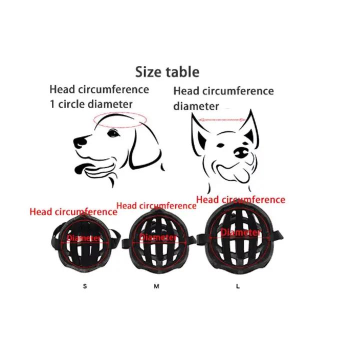 Casque de sécurité pour chien - Casque réglable en ABS pour animaux de compagnie pour activités de camping en plein air/moto/vélo - Fournitures pour animaux de compagnie