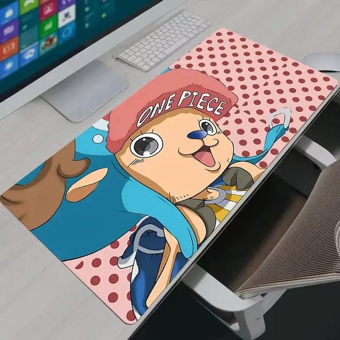 Une pièce Tony Tony Chopper tapis de souris de jeu Gamer ordinateur à domicile HD tapis de souris XXL tapis de clavier tapis de souris de bureau antidérapant