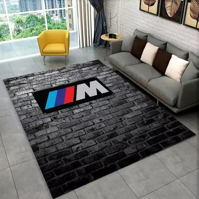 Tapis antidérapant rétro Racing Car B-BMW pour salon