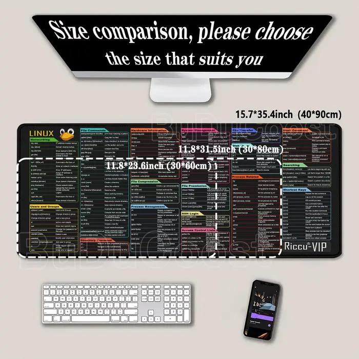 Tapis de souris XXL pour bureau