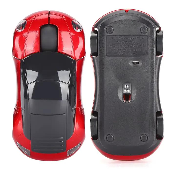 Souris sans fil intelligente en forme de voiture